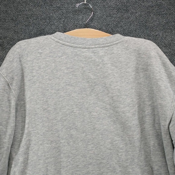 Terra & Sky Women's Pullover Sweatshirt Gray Plus Size 0X 14W Heather Crew Neck - Picture 6 of 12